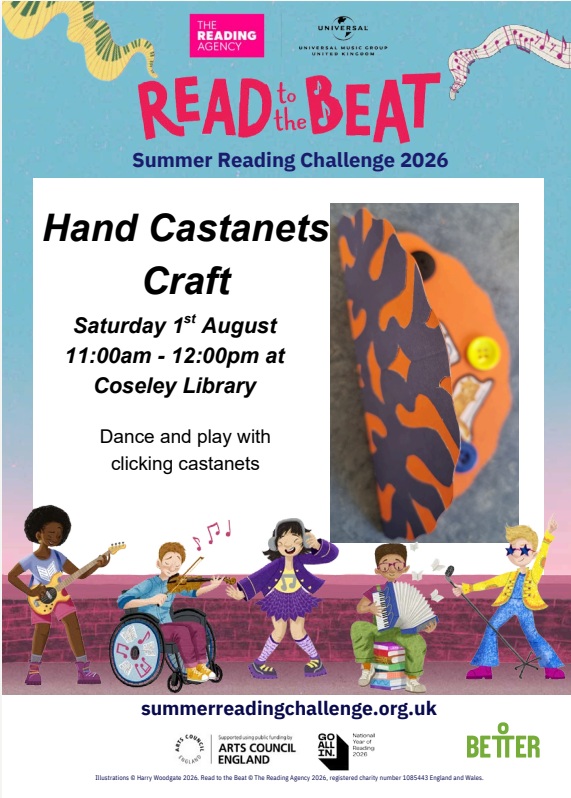 Coseley Library - Summer Reading Challenge: Castanets
